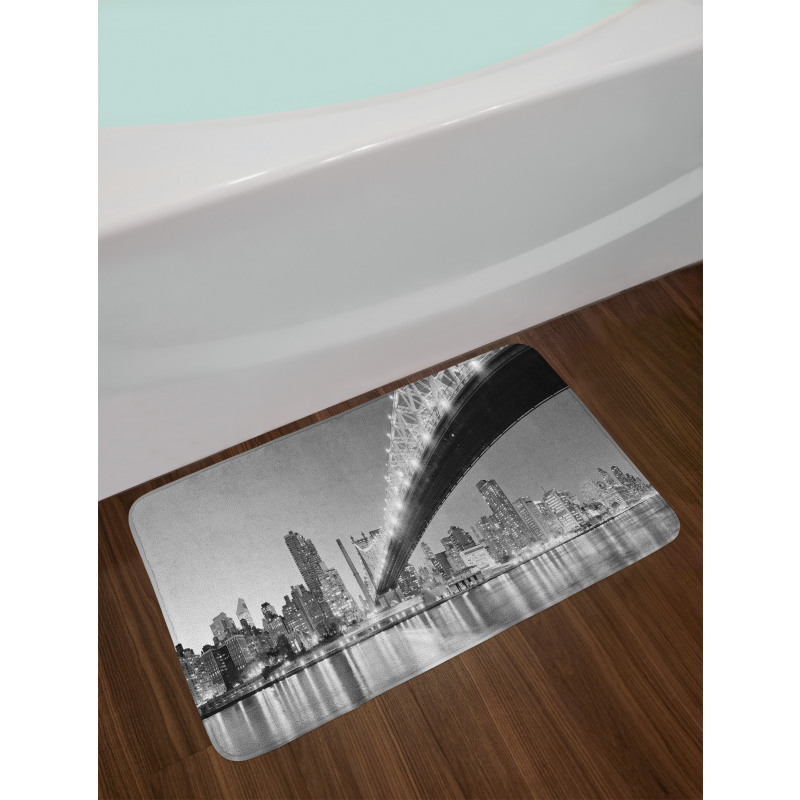 Queensboro Bridge Manhattan Bath Mat