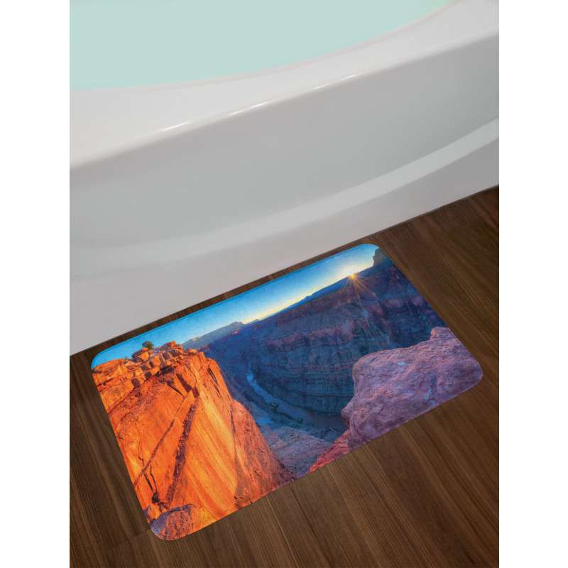 Sunrise at Toroweap Bath Mat