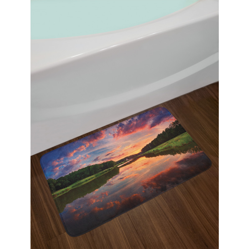 Ukraine Scenic Panorama Bath Mat