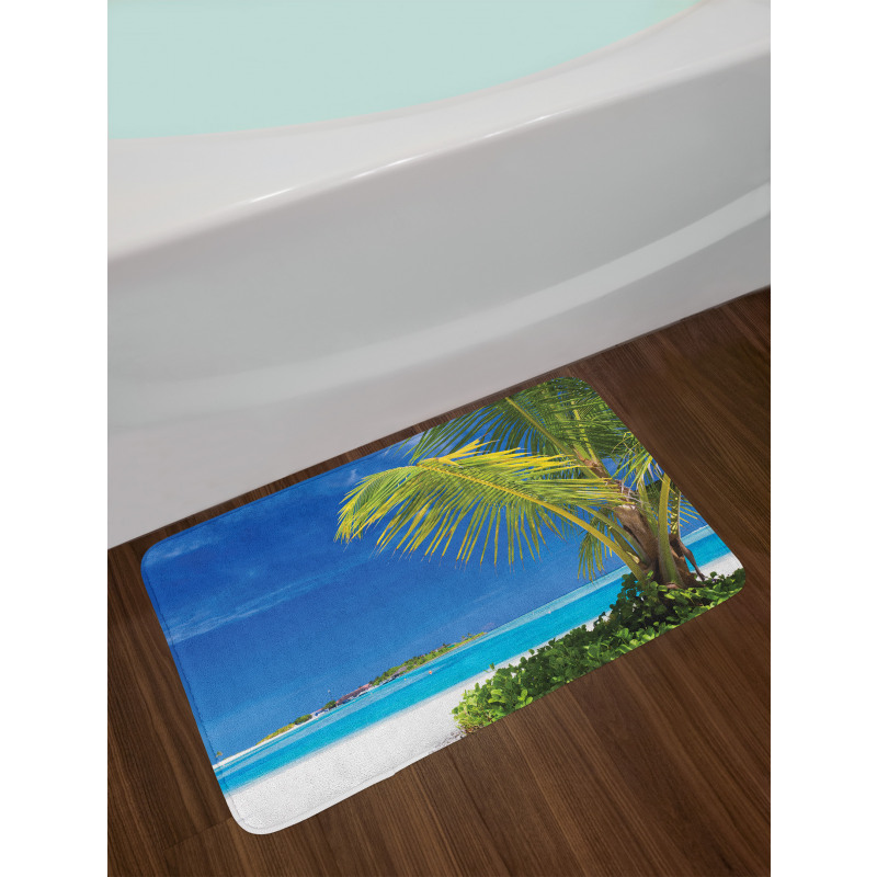 Caribbean Relaxing Tropic Bath Mat