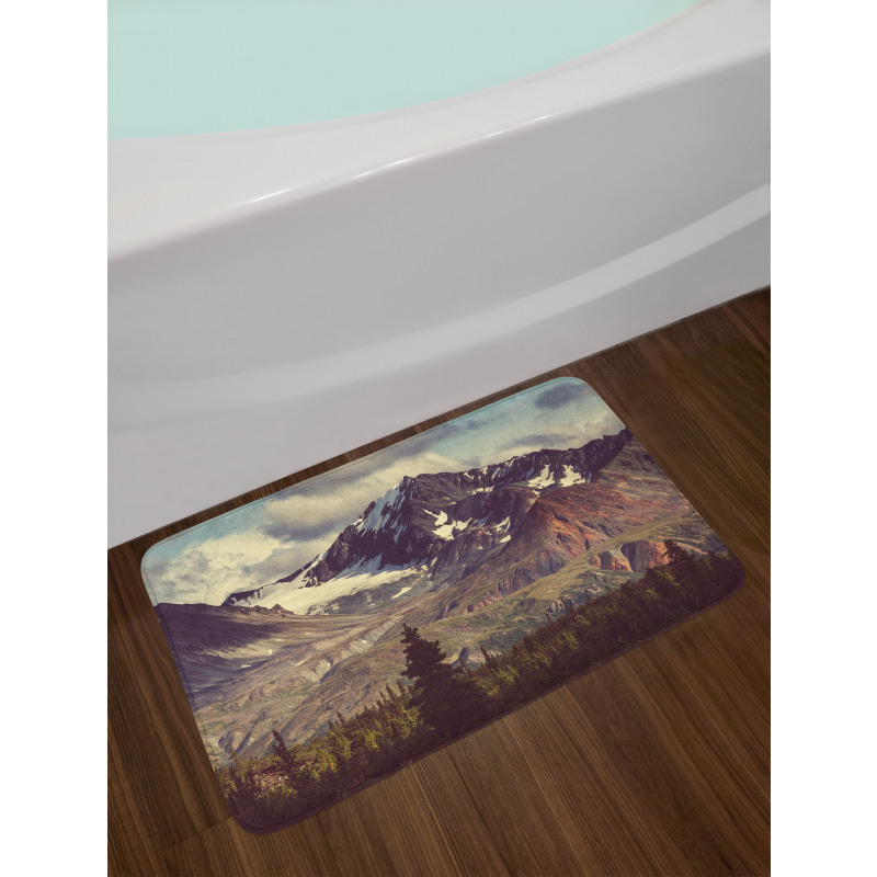 Alaska Scenery Bath Mat