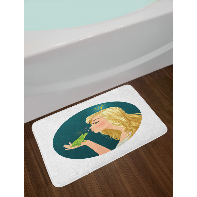 Princess and Frog Bath Mat