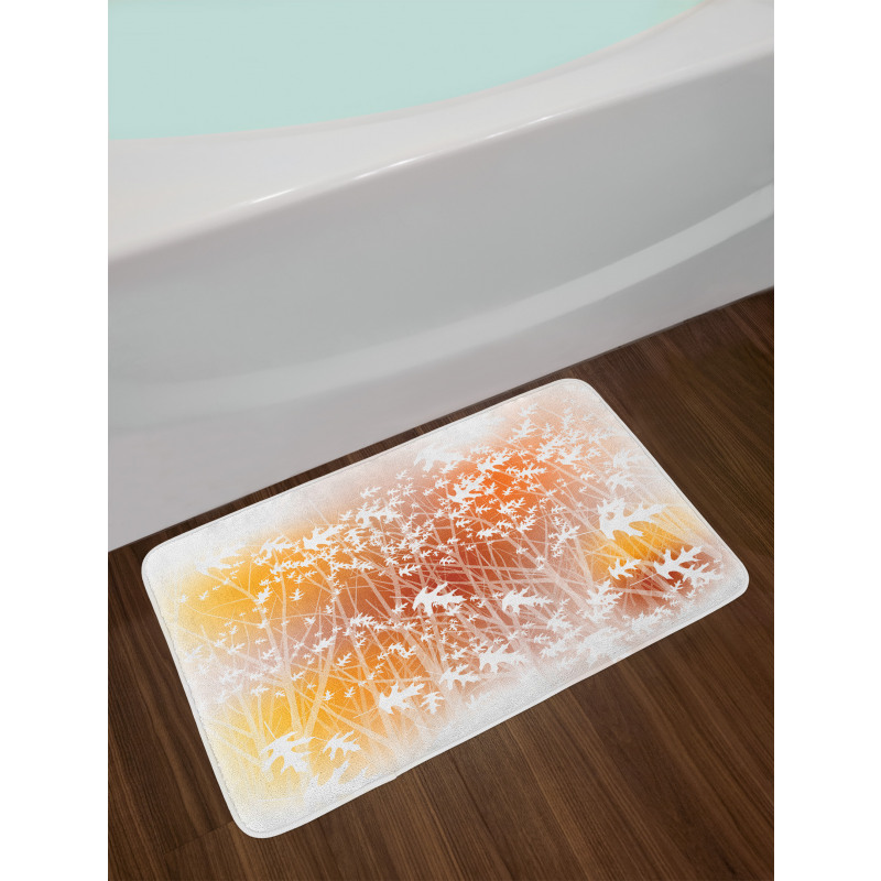 Oak Forest in Autumn Bath Mat