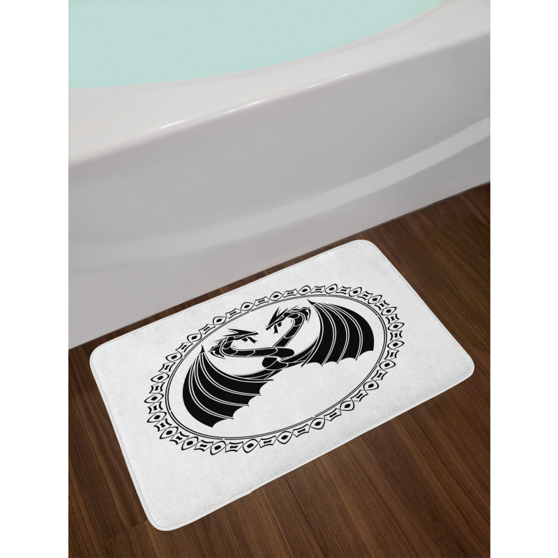 Girded Neck Creatures Bath Mat