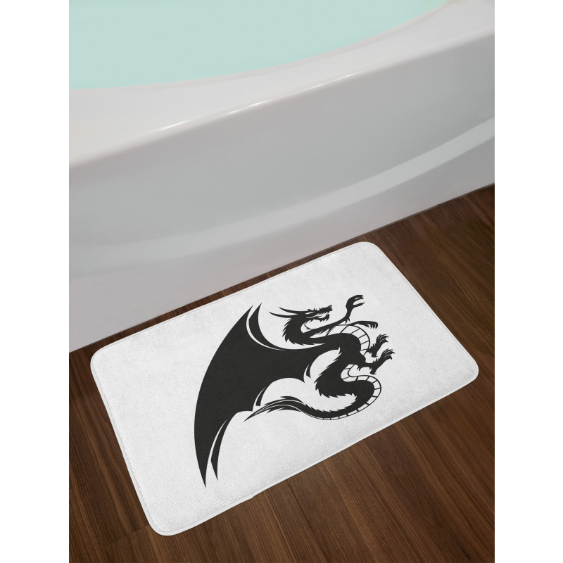 Fantasy Goth Creature Bath Mat