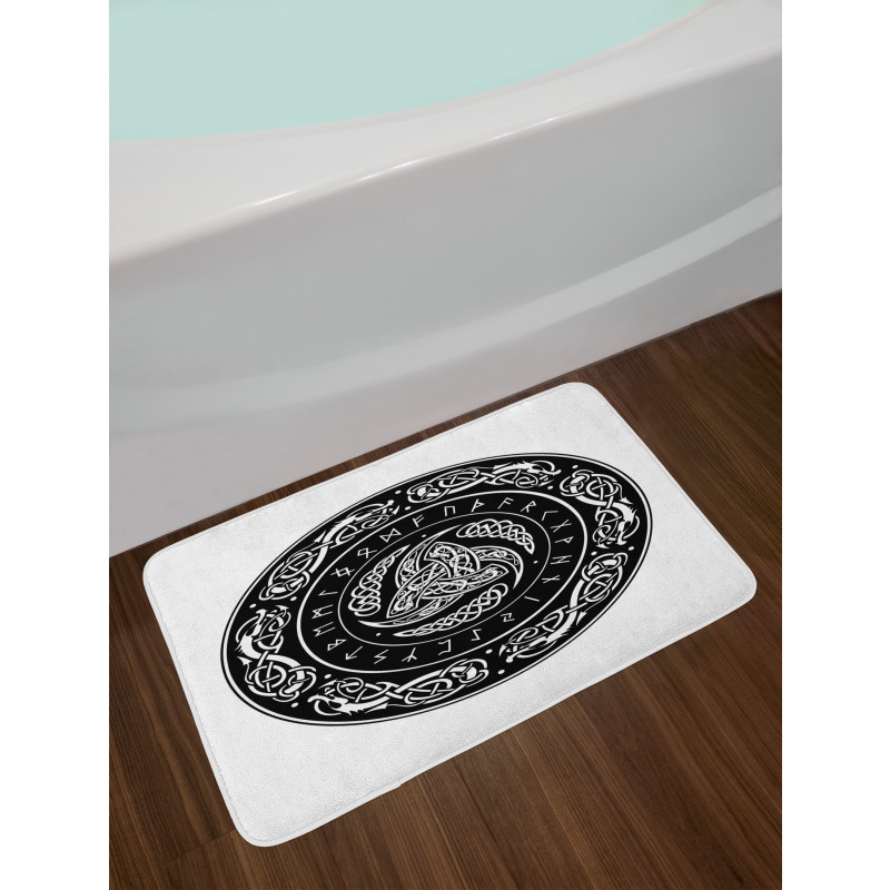 Triple Horns of Odin Bath Mat