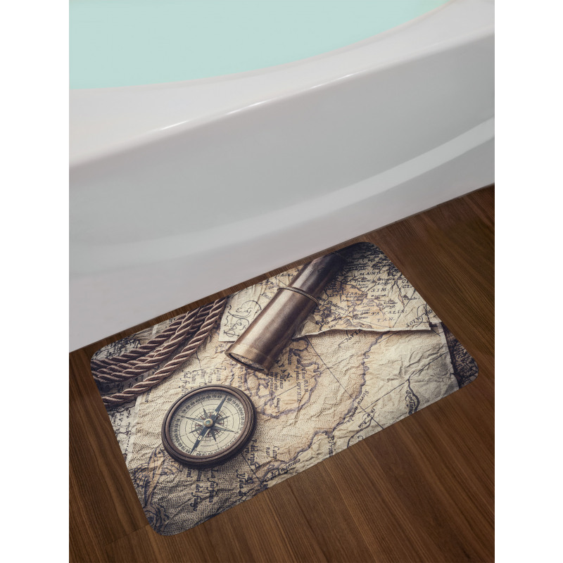 Nostalgic Maritime Tools Bath Mat