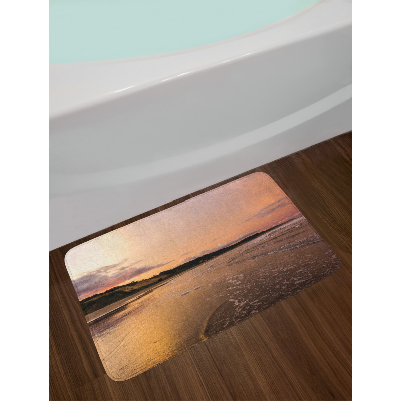 Sunset at Beach Bath Mat