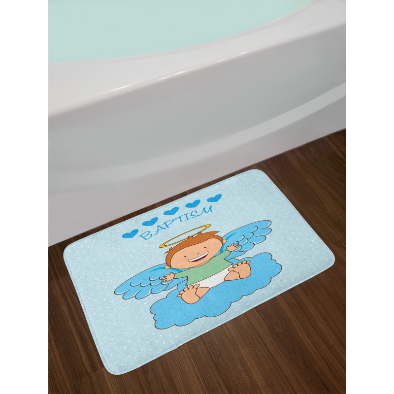 Family Love Life Joyful Bath Mat