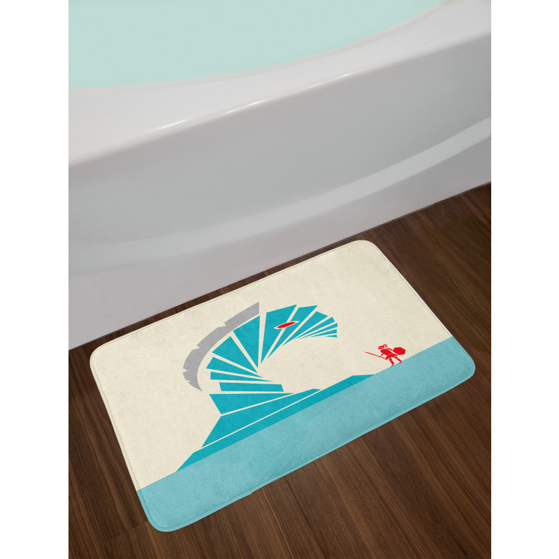 Trojan Horse Greek Male Bath Mat