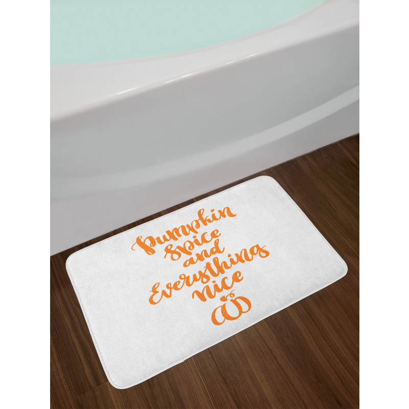 Delicious Fall Season Bath Mat