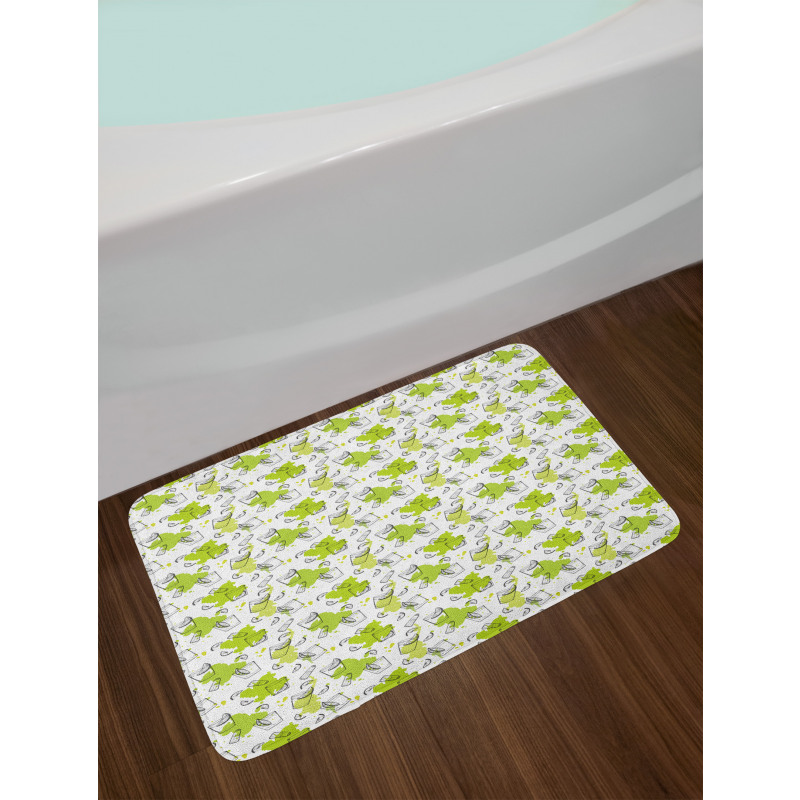 Lemon Slices Salt Shaker Bath Mat