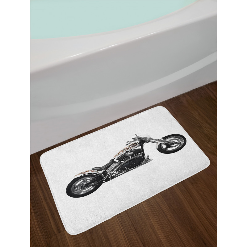 Motorbike Power Ride Bath Mat