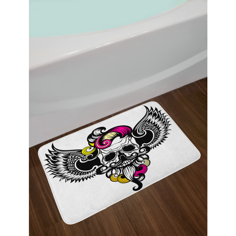 Crazy Design Skull Bath Mat