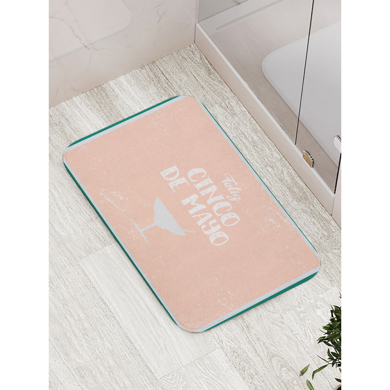 Cinco de Mayo Cocktail Bath Mat