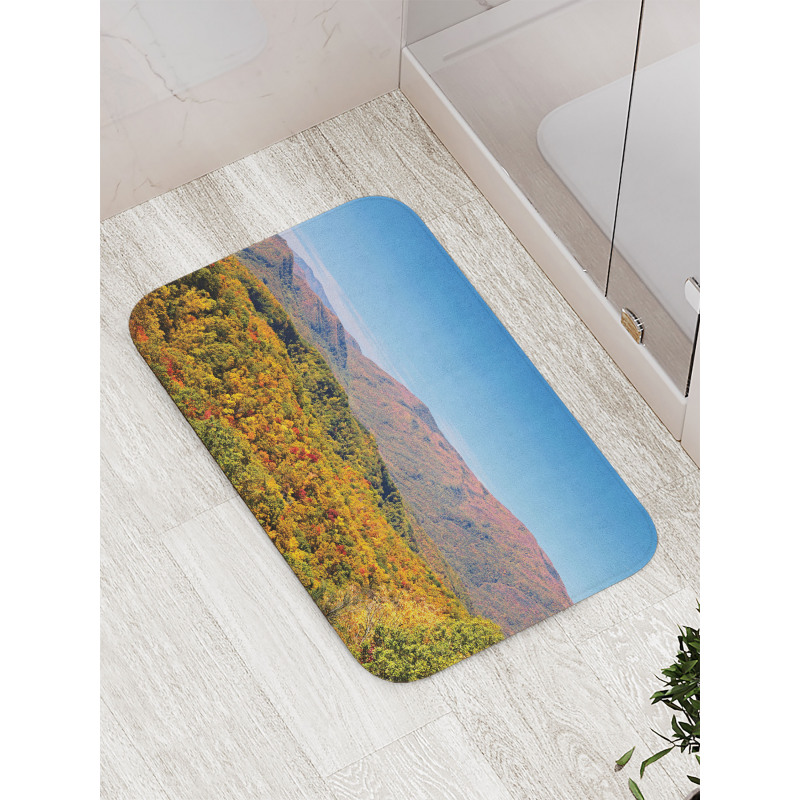 Fall Colors Woodland Bath Mat