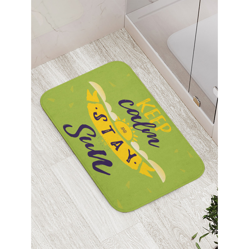 Stay at the Sun Summer Bath Mat