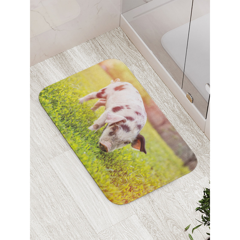 Baby Pig with Spots Bath Mat