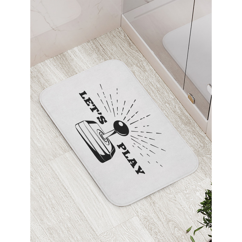 80's Arcade Games Room Item Bath Mat