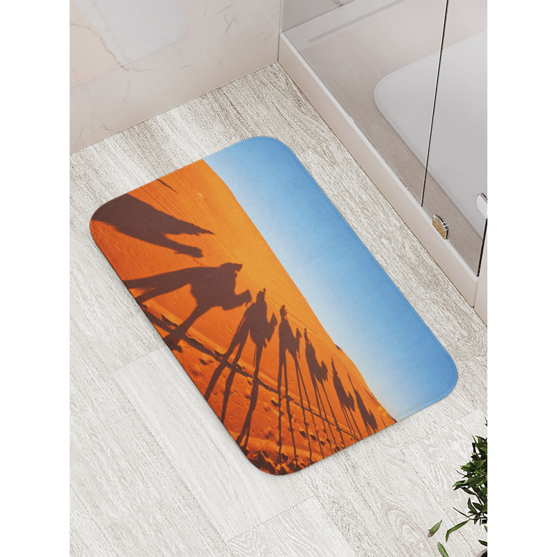 Camel Caravan Silhouette Bath Mat