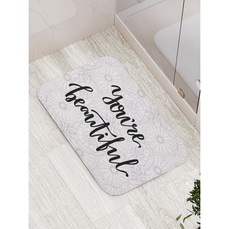 You are on Flowers Bath Mat