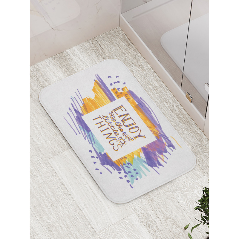 Enjoy the Little Things Bath Mat