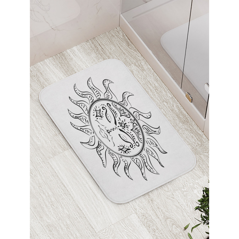 Sleeping Sun Bath Mat