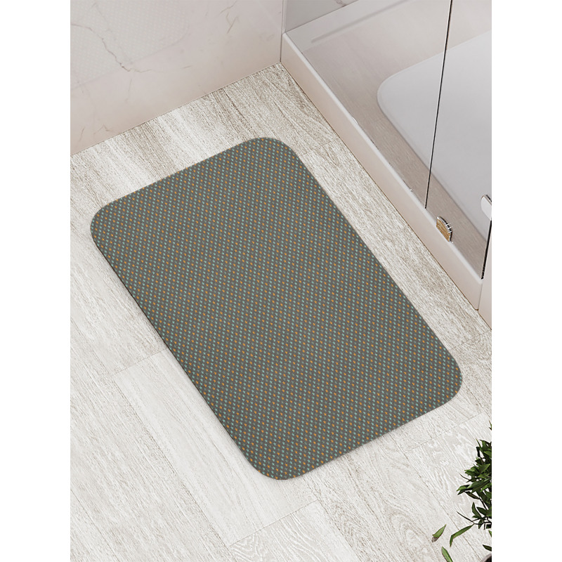 Symmetric Little Pattern Bath Mat