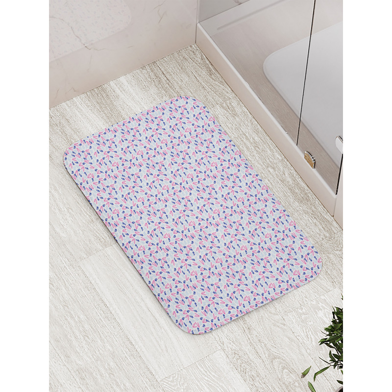 Creative Leaf and Petal Bath Mat