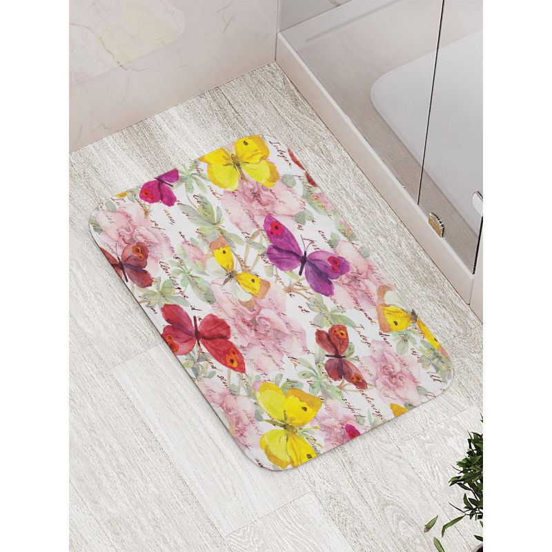 Love Letters Romantic Bath Mat