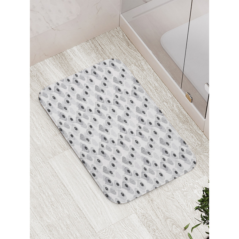 Soft Tones Oriental Winter Bath Mat