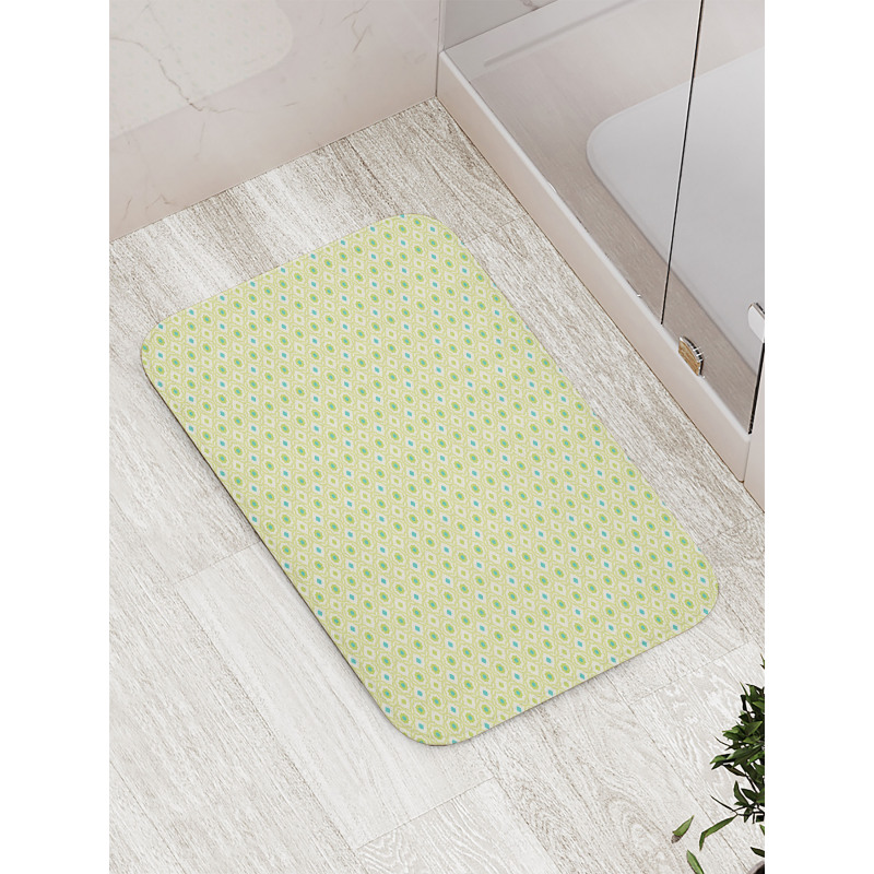 Vintage Fresh Tones Art Bath Mat