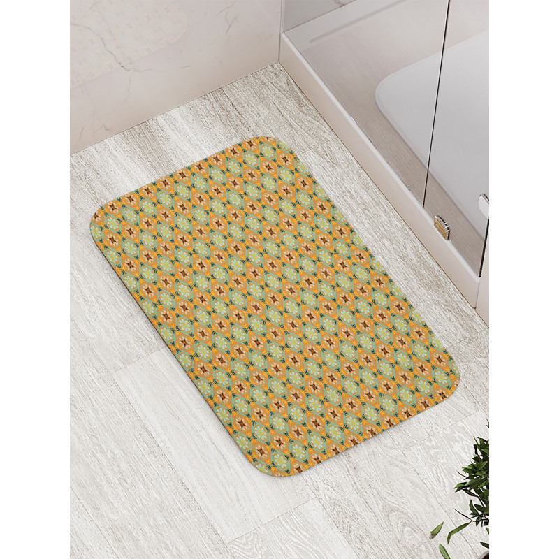 Vibrant Tones Talavera Art Bath Mat