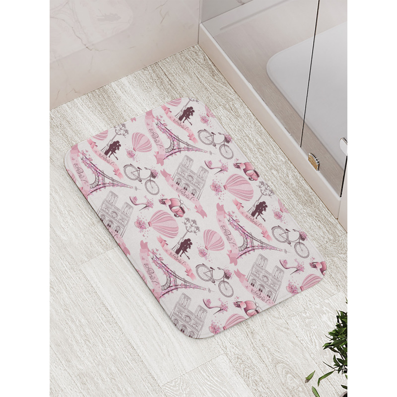 Paris Honeymoon Bath Mat