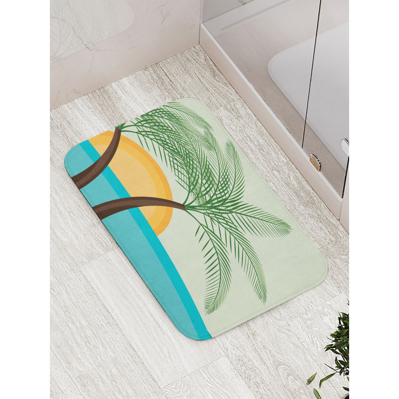 Modern Summer Bath Mat