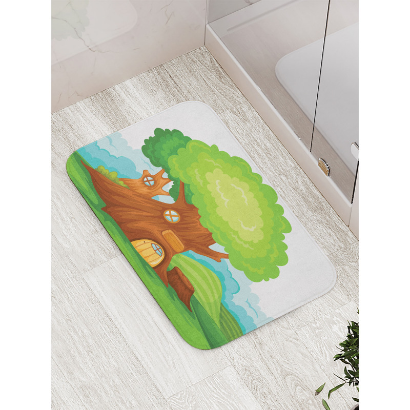 Cartoon Fantasy Home Bath Mat