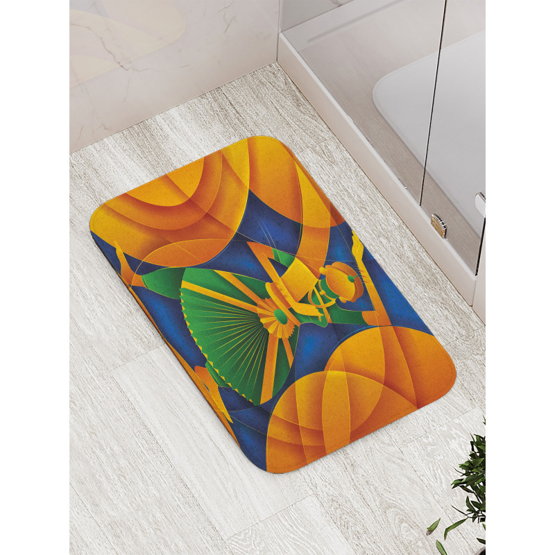 Dancing Girl Bath Mat