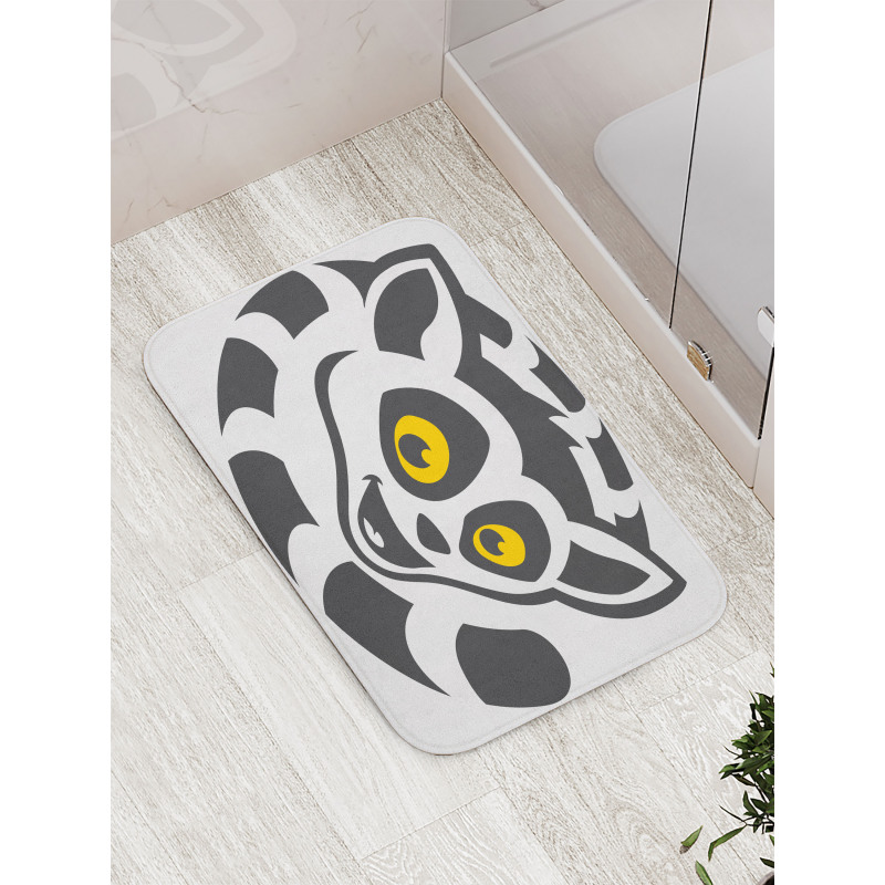 Endemic Monkey Happy Head Bath Mat