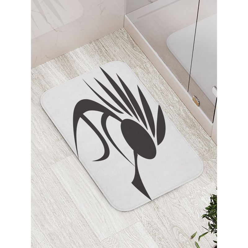 Music Primitive Art Item Bath Mat