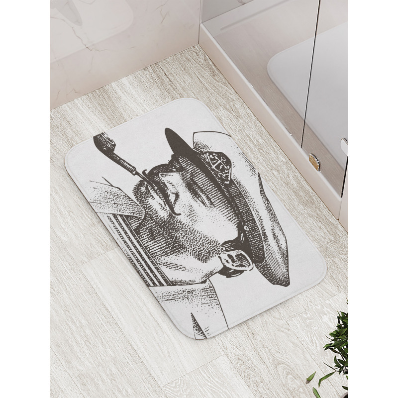 Maritime Boatswain Bath Mat