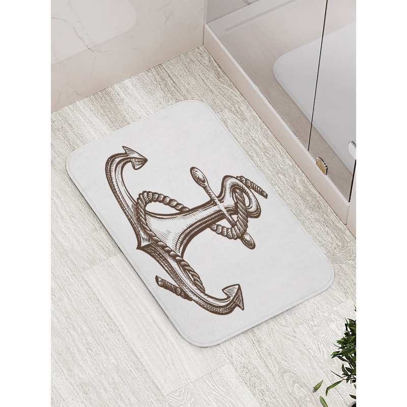 Cruise Sign Sketch Bath Mat