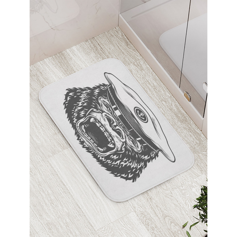 Seaman Gorilla Art Bath Mat