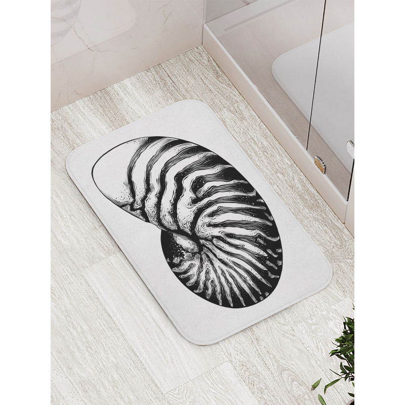 Vintage Sea Shell Bath Mat