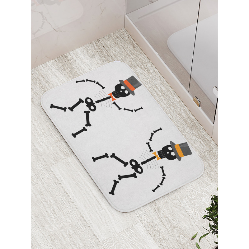 Halloween Fun Hat Bath Mat