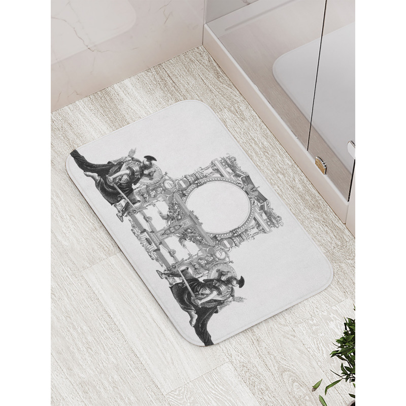 Roman Design Bath Mat