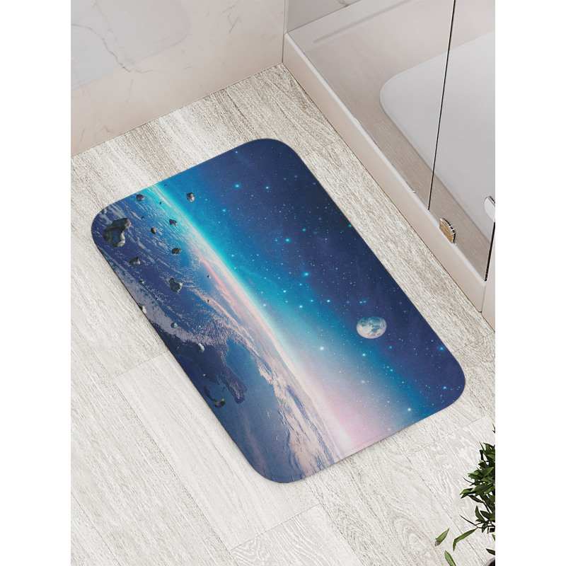 Image of Nebula Asteroids Bath Mat