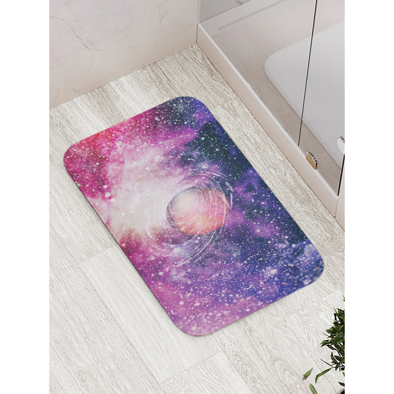 Vivid Galactic Art Bath Mat