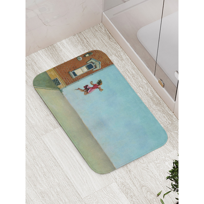 Life Contrast Art Bath Mat