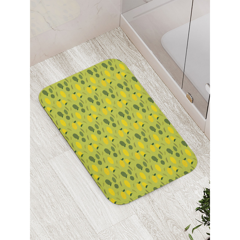 Vitamin C Colorful Graphic Bath Mat