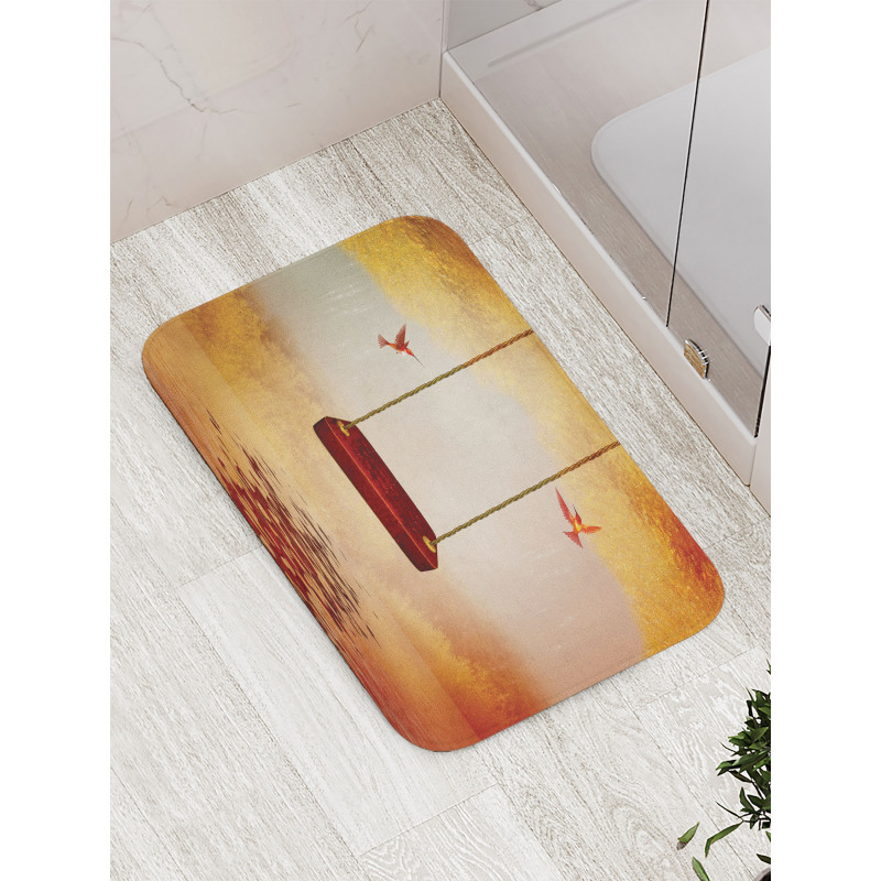 Hummingbird Peace Bath Mat